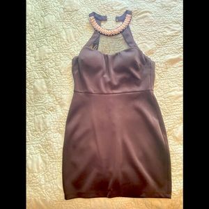 Beautiful black cocktail dress.